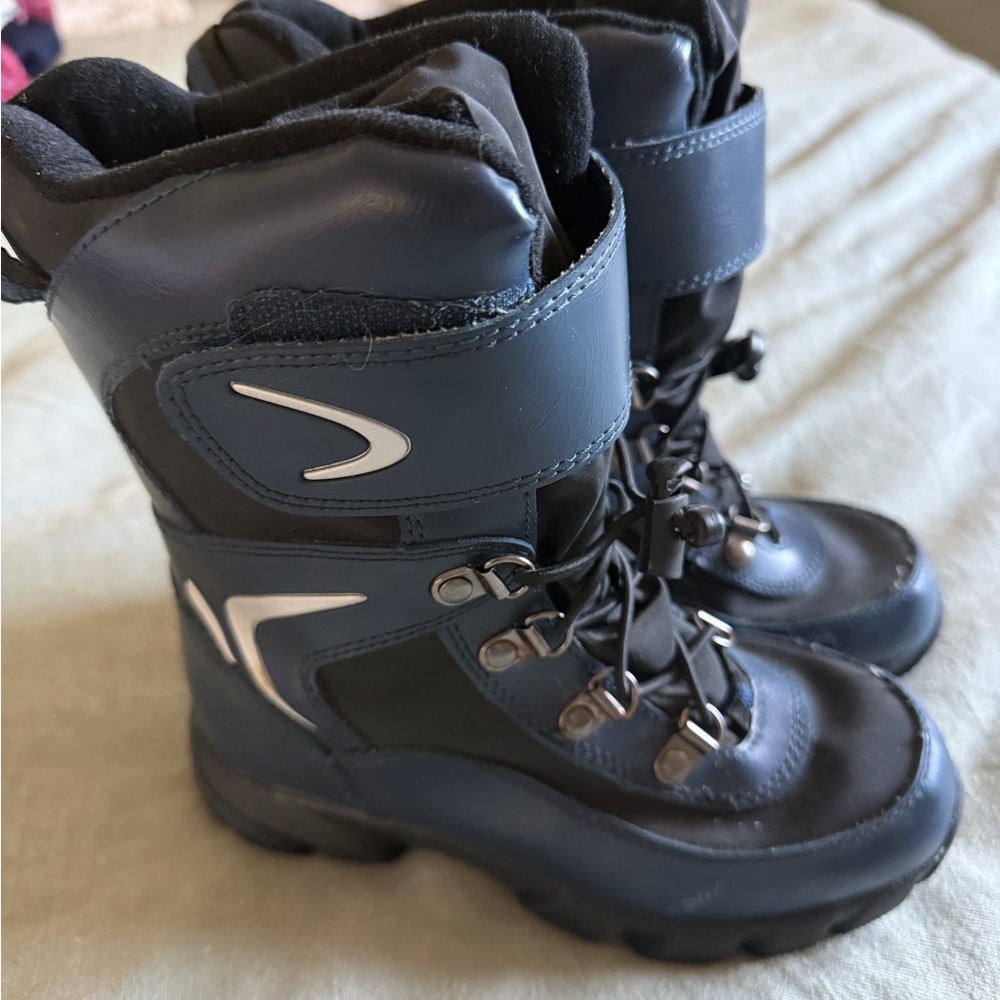 Target Black Faux Fur Lined Boots